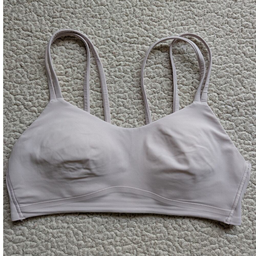 Lululemon Like a Cloud Pale Pink Yoga Sports Bra